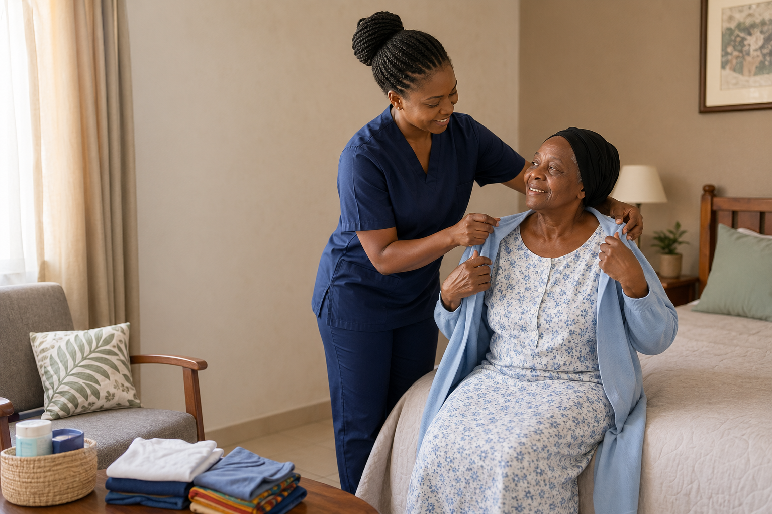 Dressing Service Rache Soins a domicile et services de sante au Benin | VIHINTOH